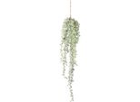 Winterliche Kunstpflanze Creativ Green "Weihnachtsdeko", GrüN, H:83Cm, Kunststoff, Kunstpflanzen, Weihnachtsgirlande, HäNgezweige Mit Zapfen, Beschneit