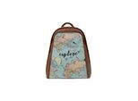 Tagesrucksack DOGO Tidy Bag Rucksack Explore Damen Backpack, braun, Lederimitat, Rucksäcke