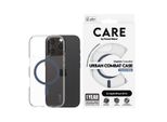 CARE BY PANZERGLASS Handyhülle Urban Combat Case für Apple iPhone 16 Pro, blau (blau, transparent), iPhone 16, Hüllen, Backcover, Schutzhülle, Handyschutzhülle, Case, Schutzcase, stoßfest