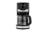 Teesa Aroma 100, Caffettiera A Filtro, 1,5L, 1000W, Caraffa In Vetro, Nero