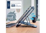 Supporto Per Laptop Regolabile Ultrapiatto In Alluminio Leitz Ergo
