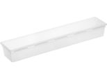 Rotho Basic Modulare Ordnungsbox 38X8 Cm FüR Schubladen, Kunststoff (Pp) Bpa-Frei, Trasparente, (38,0 X 8,0 X 5,0 Cm)
