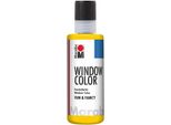 Marabu 0406 04 019 Window Color Fun&Fancy Gelb 80 Ml(P)
