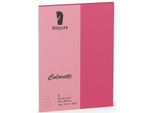 RöSsler Papier 220706554 Coloretti Doppio Cartoncino - Altezza A6, 5 Pezzi, Rosa