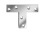 Angolo Piatto L.70Mm L.16Mm S.1,5Mm Sta Blu Galvanizzato Vormann