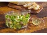 Papstar Tazza Da Imballaggio Quadrata Con Coperchio Incernierato 1.000 Ml