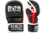 Guanti Da Allenamento Mma In Pelle Striker Nero S/M Benlee
