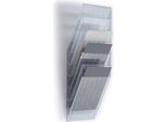 Durable Espositore Da Parete Flexiboxx 6 A4 Verticale, 6 Pezzi, Trasparente, 1709760400