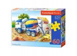 Castorland Puzzle Dominante Sul Cantiere 60 Pezzi