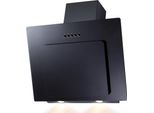 Pkm Cofano Cucina Con Bordo Di Estrazione Cofano Gamma 9039X Vetro Nero 60 Cm
