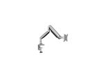 Logilink - Supporto Da Scrivania Per Monitor (Braccio Regolabile) - Alluminio, Acciaio Laminato A Freddo - Dimensioni Schermo: 33 - 81,3 Cm (13"-32"")"