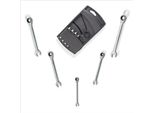 Set Di Chiavi Combinate E A Cricchetto 5 Pz