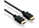 Helos 118873 Cavo Di Collegamento Hdmi Da Spina A Spina Nero 7,5 M