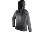 Spiro S268F | Giacca Zero Gravity Da Donna + Idrorepellente - Colore: Nero/Charcoal - Taglia: Xs (34)