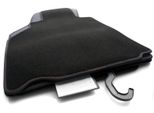 Tappetini Premium Porsche 911 996 Carbio (Con Bose) Velours Tappeto Auto Qualità Originale Nubuck + Cuciture Rosse