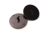 Tappetini Adatti Per Bmw Serie 4 Cabrio (F33) Velours Bordo Nubuck 4 Pezzi Nero
