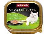 Animonda Vom Feinsten Adult Schlemmerkern Con Tacchino, Petto Di Pollo Ed Erbe Aromatiche 100 G X 32