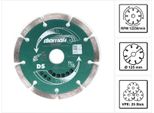 Makita Diamak 125 Mm 25 Pz. ( 25X D-61139 ) Disco Diamantato Per Pietra, Calcestruzzo Attacco 22,23 Mm