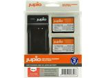 Set Jupio 2X LP-E10 1020 Mah + Caricatore Usb