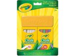 Crayola 24 Gessetti Colorati Bianchi Set Lavagna Spugna Scuola Casa 98268 Pastelli Creativi