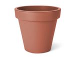 Fioriera In Plastica Xxs - Ø 20 Cm / Terracotta - Vaso Da Fiori Piccolo
