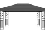Padiglione Con Doppio Tetto 3X4 M Antracite