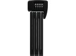 Abus Bordo Lite 6055C Sh Serratura A Libro - Con Supporto E Codice A Combinazione - Serratura A Combinazione Ultraleggera In Acciaio Speciale - Livello Di Sicurezza Abus 7 - 85 Cm - Nero