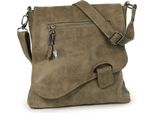 Borsa Street In Ecopelle Da Donna Marrone 26X26X10 - Con Ciondolo A Forma Di Fata D2OTJ128N