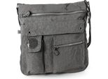 Borsa Street Nylon Borsa Donna Grigio 31X10X33 D2OTJ206K