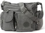 Borsa Street Nylon Borsa Donna Grigio 30X12X22 D2OTJ205K