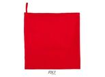 Sols 01209 | Asciugamano In Microfibra Atoll 50 / 50 X 100 Cm - Colore: Rosso - Dimensioni: 50 X 100 Cm