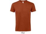 Sols 11500 | Imperial Maglietta Da Uomo Unisex - Colore: Terracotta - Taglia: Xxl