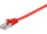 Equip Cavo Patch Cat6A Piatto U/Ftp 2Xrj45 10,00M Rot Lszh Polybeutel