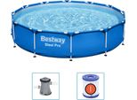 Bestway Piscina Acciaio Pro Telaio 366X76 Cm