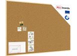 Bacheca In Sughero (Cornice In Legno) 180X120 Cm