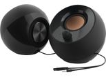 Creative Pebble V2 - Lautsprecher - FüR Pc - 8 Watt (Gesamt) - Schwarz (51MF1695AA000)