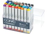 Copic 20075158 Marcatore Copic Profi, 36 Set Base