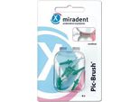 Miradent Spazzolino Interdentale Pic-Brush Verde Medio 6 Pz