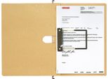 Leitz 1989-00-00 Cartelle Sospese A 25 Tasche Alpha® 1989 In Cartone Marrone Naturale Din A4