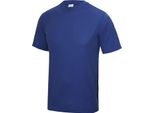 Just Cool JC001 | Cool T-Shirt +Wrap Certified +Uv Sun Protection 30 - Colore: Royal Blue - Taglia: S