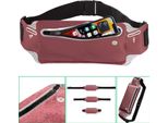 Borsa Sportiva Da Corsa Per Smartphone Rosa/Rosso
