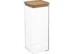 Scatola Quadrata Eske 2L Con Coperchio In Bambù