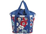 Klickfix City Bag Bikebasket Florist Indigo, 35X28X26Cm,15Ltr, 800G, Multicolore