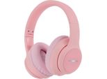 Cuffie Bluetooth Senza Fili - Cuffie Per Bambini Con Luce Led - Cuffie Bluetooth - Cuffie Senza Fili - Cuffie Bluetooth Over-Ear - Cuffie Per Bambini - Rosa - Imoshion ®