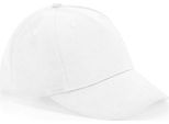 Berretto A 5 Pannelli In Cotone Organico Beechfield B63NB | Junior Cotone Organico - Colore: Bianco - Taglia: Unica