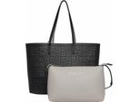 Replay Borsa Shopper Borsa A Tracolla Shopper With Pouch Black + Medium Grey Nero Grigio