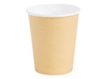 Fiesta Tazza Riciclabile Per Caffè Da Asporto 230 Ml Marrone Chiaro X1000 (1000 Pezzi)