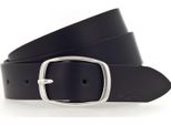 Mustang Pelle Cintura Leather Belt 3.0 W110 Black Nero