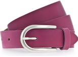 Vanzetti Pelle Cintura Classics 30Mm Leather Belt W85 Fuchsia Viola
