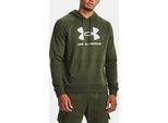 Under Armour Ua Rival Fleece Logo Hd - Marine Od Green, GrößE:Xs